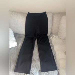 Black trousers (polyester) - size XS